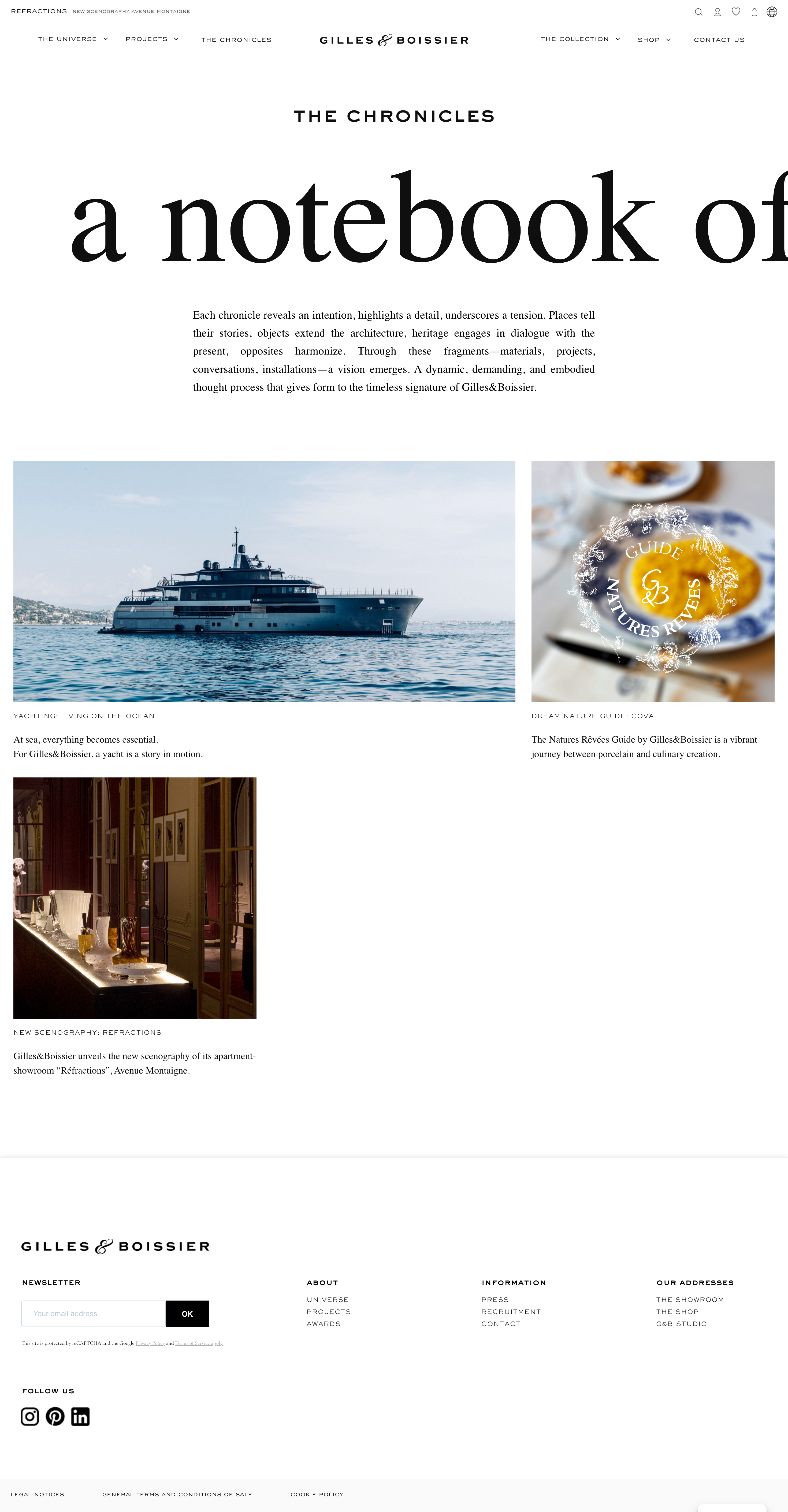 Gilles & Boissier — The Chronicles
